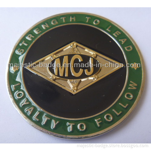 Customized& Gold Plating 3D Challenge Coin